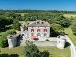 Character 10 bedroom Chateau for sale with panoramic and countryside views in Agen, Nouvelle Aquitaine