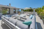 Stylish 3 bedroom Penthouse Apartment for sale with sea and panoramic views in San Agustin, Ibiza
