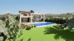 Immaculate 4 bedroom Villa for sale with countryside view in Cuevas del Almanzora, Andalucia