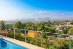 Immaculate 3 bedroom Villa for sale with panoramic view in Busot, Valencia