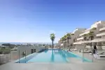 Immaculate 3 bedroom Ground Floor Apartment for sale with sea view in Estepona, Andalucia