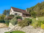 Inviting 4 bedroom House for sale with panoramic view in Gourdon, Lot