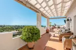 Stylish 3 bedroom Duplex Apartment for sale with sea and countryside views in Estepona, Andalucia