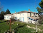 7 bedroom Farmhouse for sale with countryside view with Income Potential in Gensac, Nouvelle Aquitaine