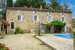 Character 10 bedroom Farmhouse with Gite for sale with countryside view in Duravel, Occitanie
