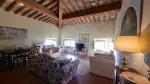Character 2 bedroom for sale with countryside view in Terricciola, Tuscany