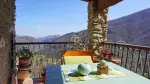 Renovated 3 bedroom House for sale with panoramic and countryside views in Rezzo, Liguria