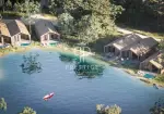 Unique 3 bedroom Villa for sale with lake or river view in Obidos, Central Portugal
