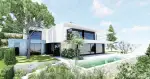 Immaculate 4 bedroom Villa for sale with sea view in Roquebrune Cap Martin, Provence Alpes Cote d'Azur