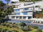 Immaculate 6 bedroom House for sale with panoramic and sea views in Villefranche sur Mer, Provence Alpes Cote d'Azur