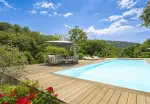 Renovated 5 bedroom Provencal Villa for sale with panoramic and countryside views in Vence, Provence Alpes Cote d'Azur