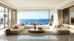 Immaculate 3 bedroom Apartment for sale with sea view in Budva, Coastal Montenegro
