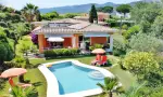 Spacious 3 bedroom Villa for sale with sea and countryside views in Mandelieu la Napoule, Provence Alpes Cote d'Azur