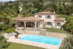 Beautiful 4 bedroom Villa for sale with panoramic view in Vence, Provence Alpes Cote d'Azur