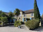 Renovated 7 bedroom Manor House for sale with countryside view in Monfaucon, 