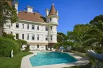 Unique 8 bedroom Chateau for sale with sea and panoramic views in Californie, Cannes, Provence Alpes Cote d'Azur