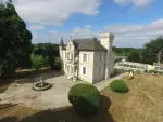 Character 4 bedroom Chateau for sale with countryside and panoramic views in Branne, Nouvelle Aquitaine