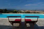 Character 3 bedroom House for sale with countryside and panoramic views in Montaione, Tuscany