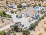 Income Producing 12 bedroom Farmhouse Business with holiday cottages for sale with countryside view in La Romana, Valencia