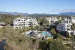 Beachfront 3 bedroom Apartment for sale with sea and panoramic views in Estepona, Andalucia