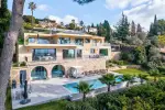 Luxury 6 bedroom Villa for sale with sea and panoramic views in Mougins, Provence Alpes Cote d'Azur