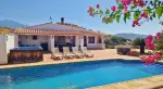 Authentic 4 bedroom House for sale with countryside and sea views in Velez Malaga, Andalucia