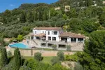 Immaculate 5 bedroom House for sale with panoramic view in Grasse, Provence Alpes Cote d'Azur