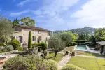 Authentic 5 bedroom House for sale with panoramic view in Mougins, Provence Alpes Cote d'Azur