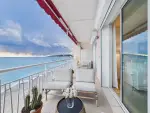 Beachfront 1 bedroom Apartment for sale with sea and panoramic views in Menton, Provence Alpes Cote d'Azur