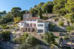 Authentic 6 bedroom House for sale with panoramic and sea views in Grasse, Provence Alpes Cote d'Azur