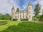 Authentic 19 bedroom Chateau for sale with countryside view in Tournon Saint Pierre, Le Roche Possy, Nouvelle Aquitaine