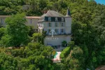 Unique 7 bedroom Chateau for sale with lake or river view in Luzech, Occitanie