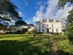 Authentic 6 bedroom Manor House for sale with countryside and lake or river views in Montoire sur le Loir, Centre Val de Loire
