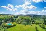 Beautiful 4 bedroom Villa for sale with countryside view in Casale Marittimo, Tuscany