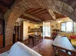 Character 4 bedroom Farmhouse for sale with countryside and panoramic views in Guardistallo, Tuscany