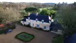 Renovated 3 bedroom Grand Farmhouse for sale with countryside view in La Chartre sur le Loir, Pays de la Loire