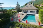 Immaculate 4 bedroom House for sale with panoramic and lake or river views in Veyrier du Lac, Auvergne Rhone Alpes