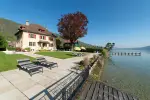 Outstanding 10 bedroom Waterfront House with Guest House for sale in Annecy, Auvergne Rhone Alpes