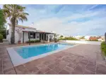 Bright 3 bedroom Villa for sale with sea view in Cala Llonga, Menorca