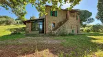 Authentic 5 bedroom Farmhouse for sale with panoramic and countryside views in Panicale, Umbria
