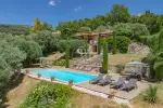 Renovated 4 bedroom Villa for sale with panoramic view in Chateauneuf, Provence Alpes Cote d'Azur