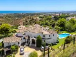Immaculate 6 bedroom Villa for sale with sea and countryside views in Marbella, Andalucia