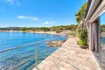 Beachfront 4 bedroom House for sale with panoramic and sea views in Les Issambres, Provence Alpes Cote d'Azur
