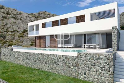 Project Plot of land for sale with sea view in Pollenca, Mallorca