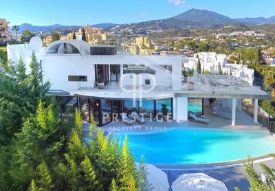 7 bedroom Villa for sale with sea view in Las Brisas Golf, Nueva Andalucia, Andalucia