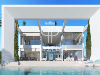 New Build 4 bedroom Villa for sale with sea view in Santa Ponsa, Mallorca