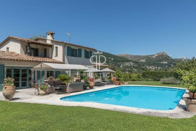 Stylish 7 bedroom Villa for sale with countryside view in Vence, Cote d'Azur French Riviera