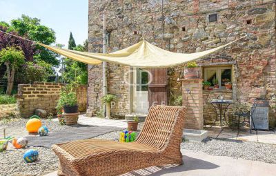 Refurbished 2 bedroom Mill for sale with countryside view in Chianni, Tuscany