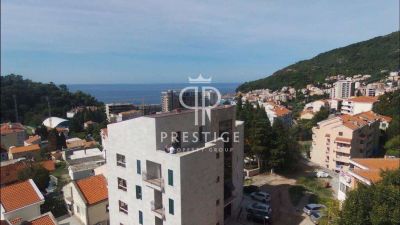 2 bedroom Penthouse for sale with sea view in Petrovac, Coastal Montenegro