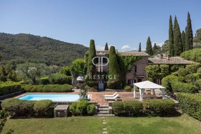 Character 4 bedroom House for sale with countryside view in Auribeau sur Siagne, Cote d'Azur French Riviera